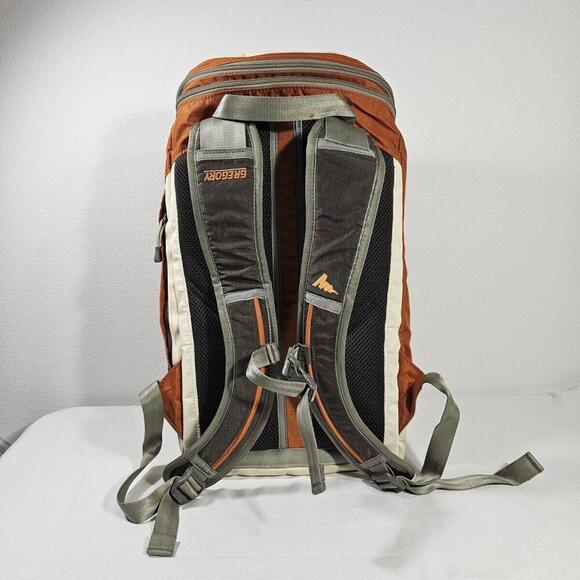 Gregory Orange And Cream Backpack Hiking Trekking Climbing Gear Bag - Picture 8 of 15